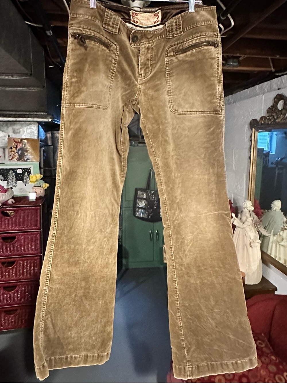 VINTAGE Abercrombie & Fitch velvet  Pants
